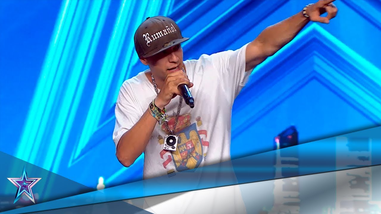 Un RAPERO RUMANO canta a la IDENTIDAD ESPAÑOLA | Audiciones 5 | Got Talent España 5 (2019)