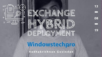 Exchange Hybrid Deployment using Hybrid Configuration Wizard