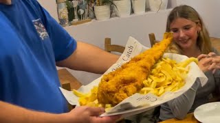 🍟🐟Crispy, Giant, and Legendary — A Fish & Chips Like No Other