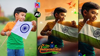 Independence Day Photo Editing 2023 🔥 | 15 August Picsart Editing | How to Edit Your Photos Using Ai screenshot 3