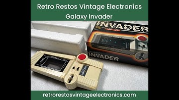 CGL Galaxy Invader For Sale. Vintage Electronic Game. VFD Retro Game. 1980s