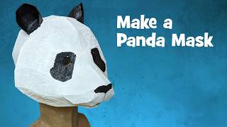 Make a Panda Mask from Start to Finish 🐼