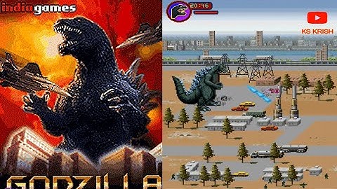 GodZilla Monster Mayhem Java Gameplay