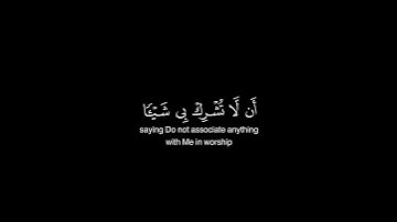 وَإِذْ بَوَّأْنَا لِإِبْرَاهِيمَ | كروما قرآن كريم | محمد صديق المنشاوي شاشه سوداء