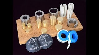 How to use your Ross Pushers to make coin rings with Jason's Works Swedish Dies