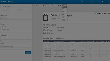 Reporting | GFI FaxMaker Online