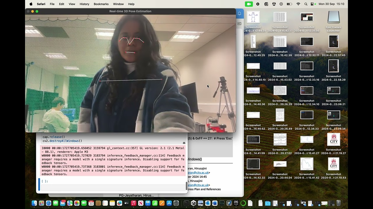 Human pose estimation - Blaze pose