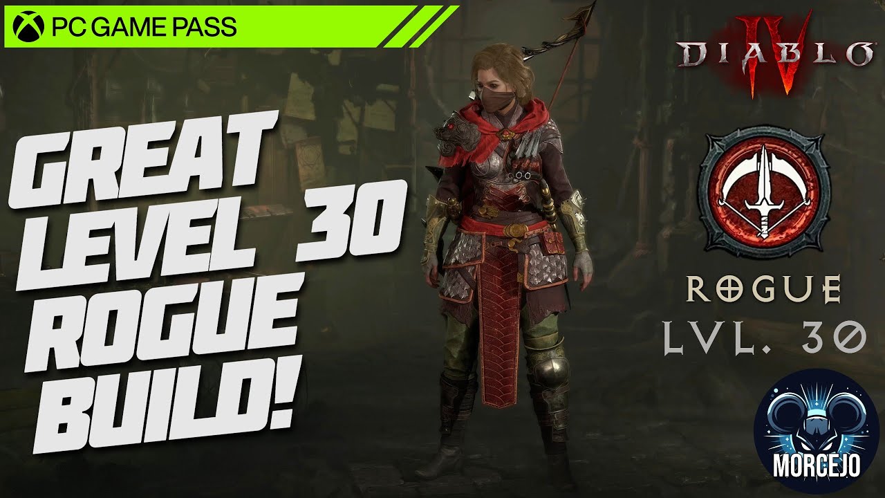 Diablo IV - Rogue Lvl.30 Build - Season 4 - YouTube