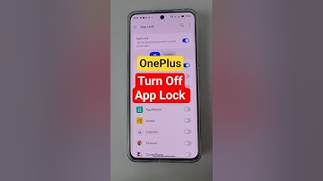 how to turn off app lock in oneplus #applock #oneplus #android