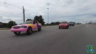 Crown Vic Boys & Girls Chapter 9 - Central, Georgia 2021 SER Police Escort Ride Out Thru Madison, GA