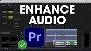 How To Improve Audio Quality in Premiere Pro (2026) In 30 Seconds - Easy