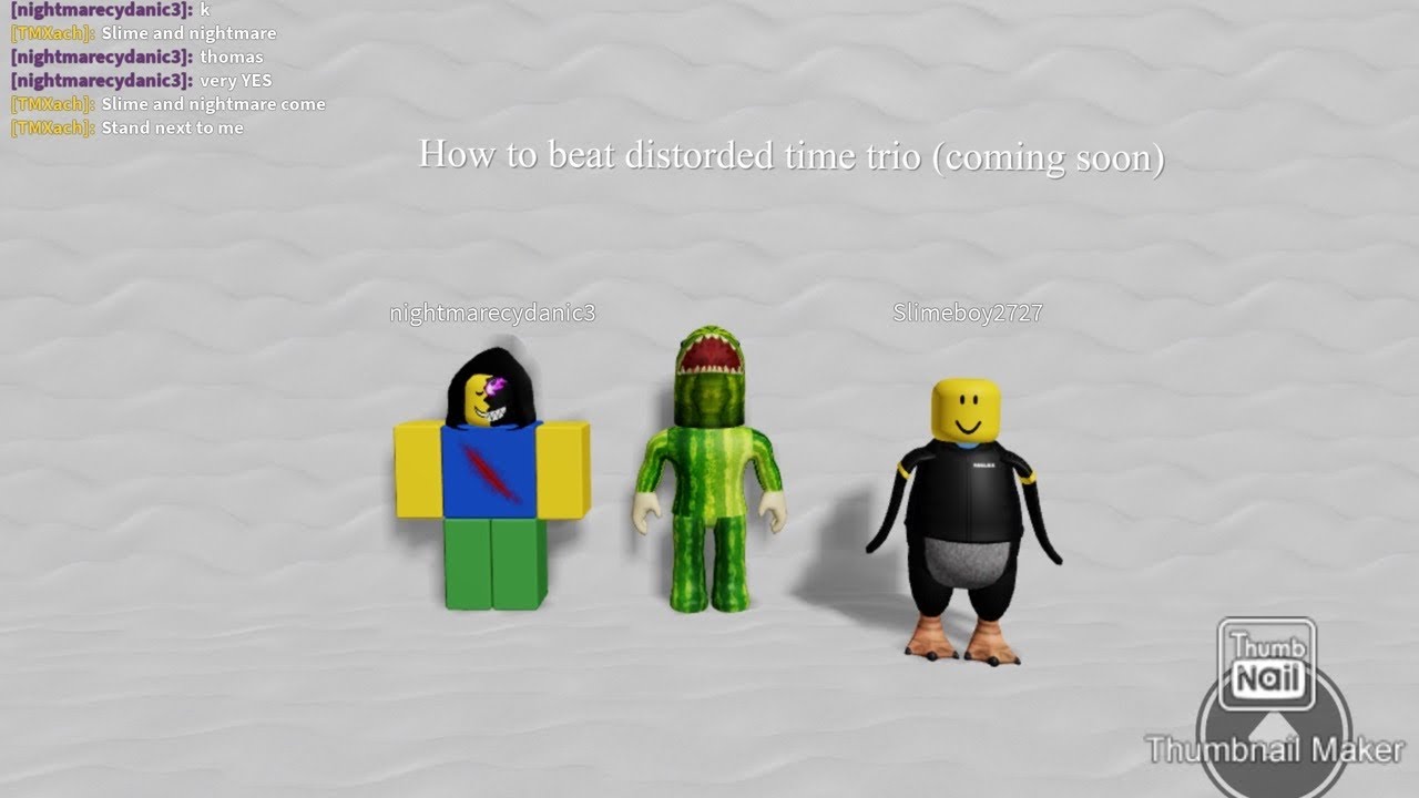 Distorted time trio (secret room) (coming soon full video)