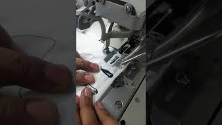 RH 9820-02 Double sewing single cut without foot lifting.