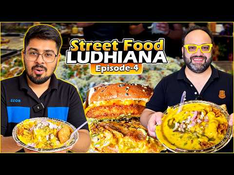 LUDHIANA STREET FOOD 🔥 College Road Samosa, Rajasthani Kachori & Bullet Wale Rajma Chawal! 😍