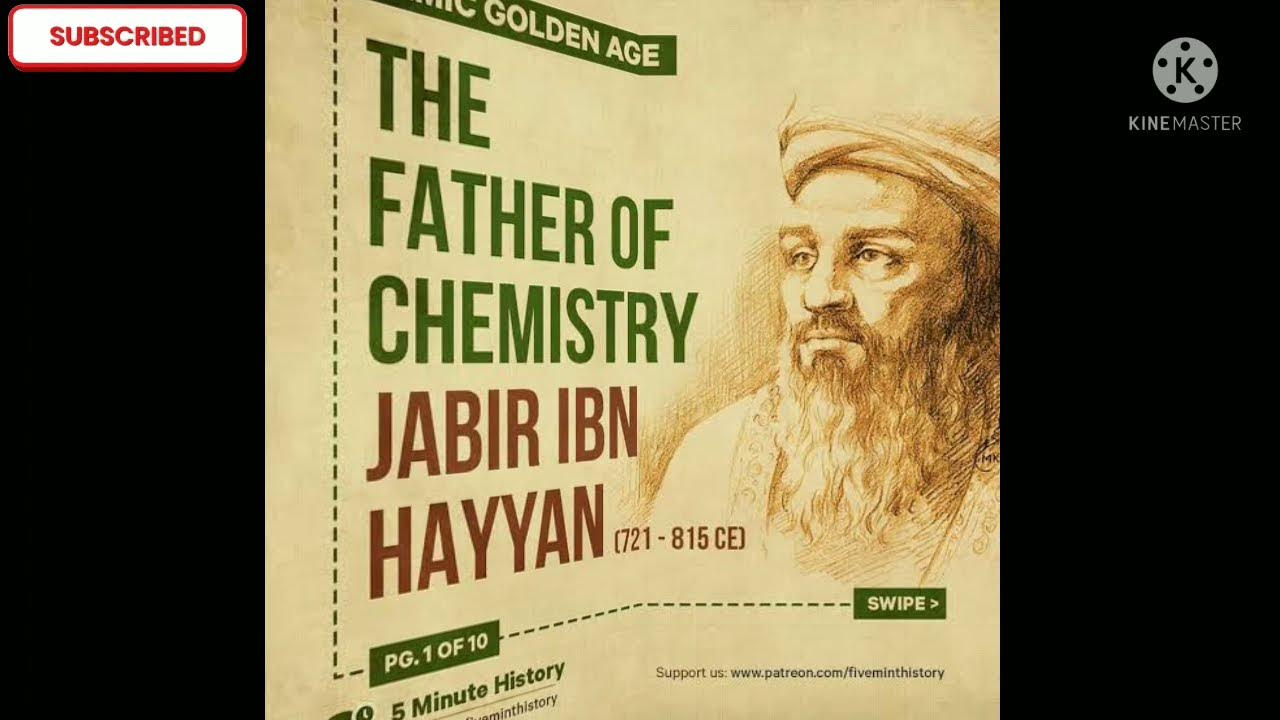 Father of chemistry gaber was muslim 