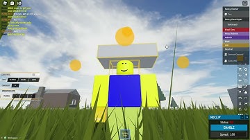 Tutorial for attaching parts to your body with btools in roblox.