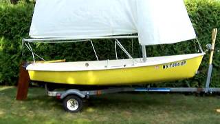 1975 AMF Alcort Puffer -  rigged and ready to sail
