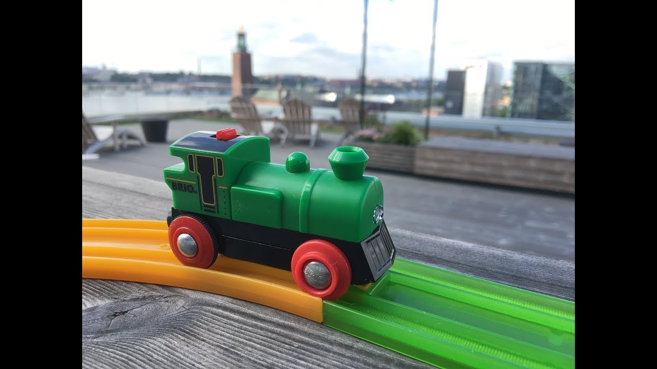 BRIO 33595 Green Engine visit Stockholms Centralstation, Sweden (01142)