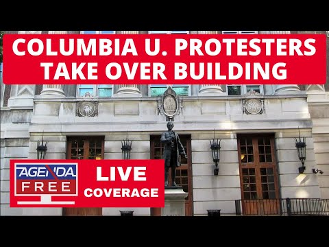 Columbia University Protesters Take Over Hamilton Hall - LIVE Breaking News Coverage