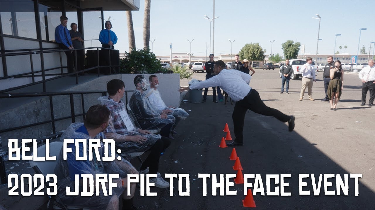 2023 Bell Ford Pie To The Face JDRF Charity Event YouTube 2023 bell ford pie to the face jdrf charity event youtube