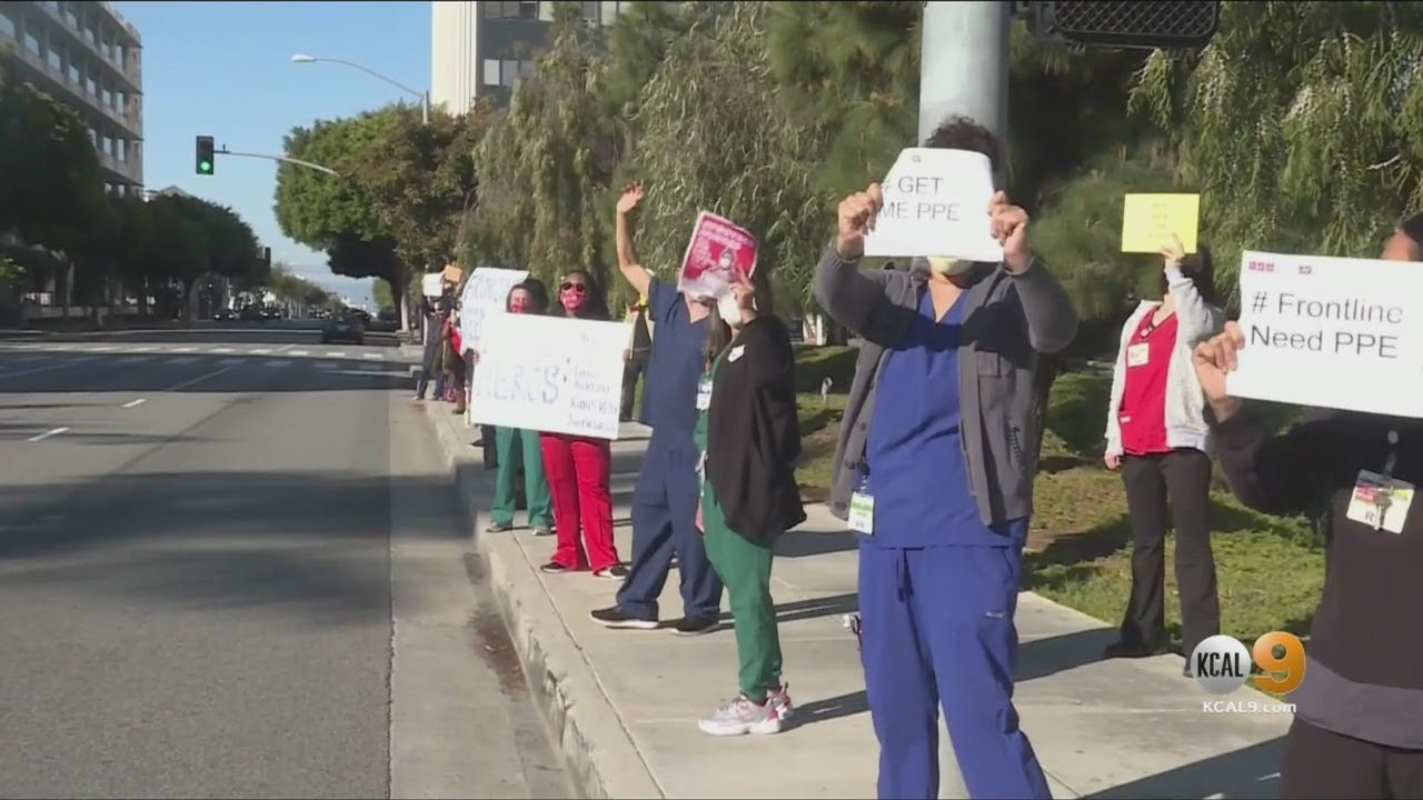 'Nurses Are Not Disposable': Protests Call For More N95 Masks For Nurses Caring For COVID-19 Patient