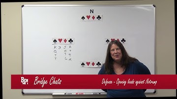 Opening Leads 1-Against Notrump-Bridge Chats | Defense-Part 1