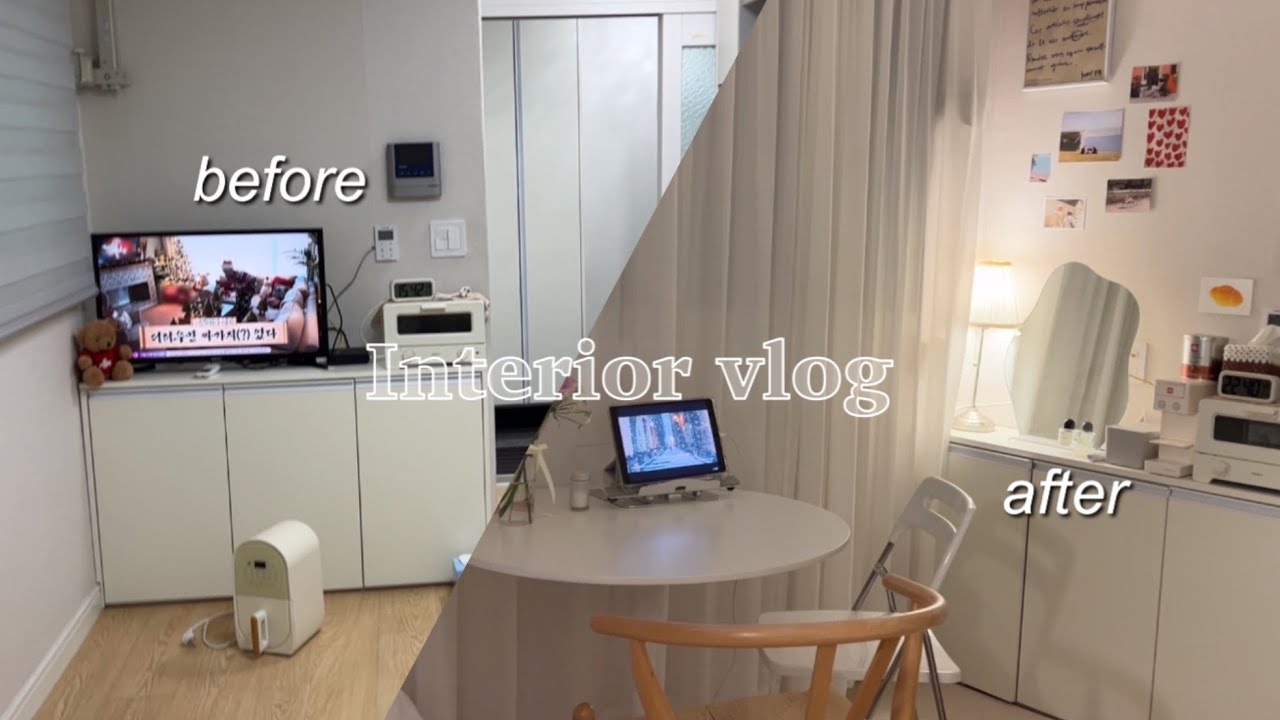 아 또 3평 원룸이야..🤦🏻‍♀️ 자칭 자취고수의 좁은 방꾸미기🏠