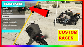 How To Make Custom Races in GTA 5 Using Menyoo Trainer(Simple Tutorial)