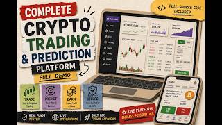 Complete Crypto Trading Platform | Full Demo & Source Code