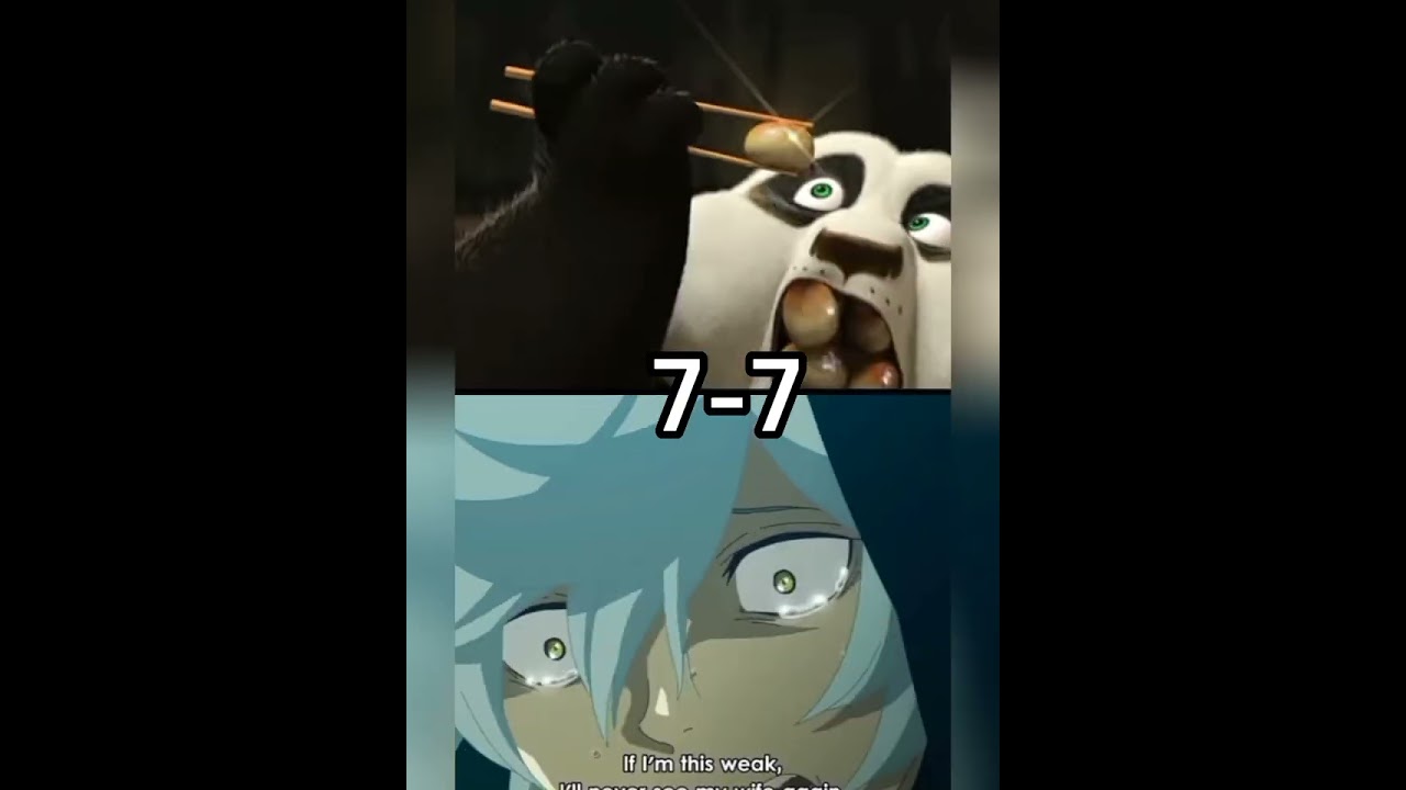 по vs габимару (кунг-фу панда)vs (адский рай)