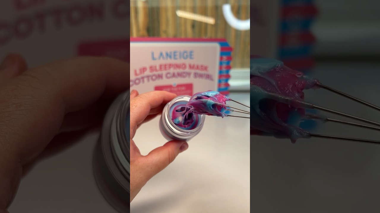 DEPOTTING MY LIP MASK 😍💜 Should I depot another? #kikizcosmeticz