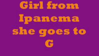 The B-52&#39;s - Girl From Ipanema Goes To Greenland(With Lyrics)