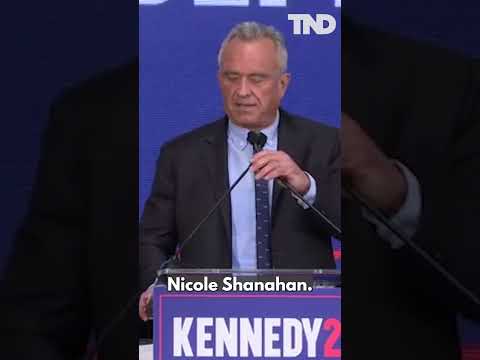 Robert F. Kennedy Jr. announces Nicole Shanahan as VP pick for independent White House bid