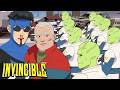 Robot &amp; Monster Girl TRAPPED in the Flaxan Dimension ｜ Invincible Season 4 Episode 3