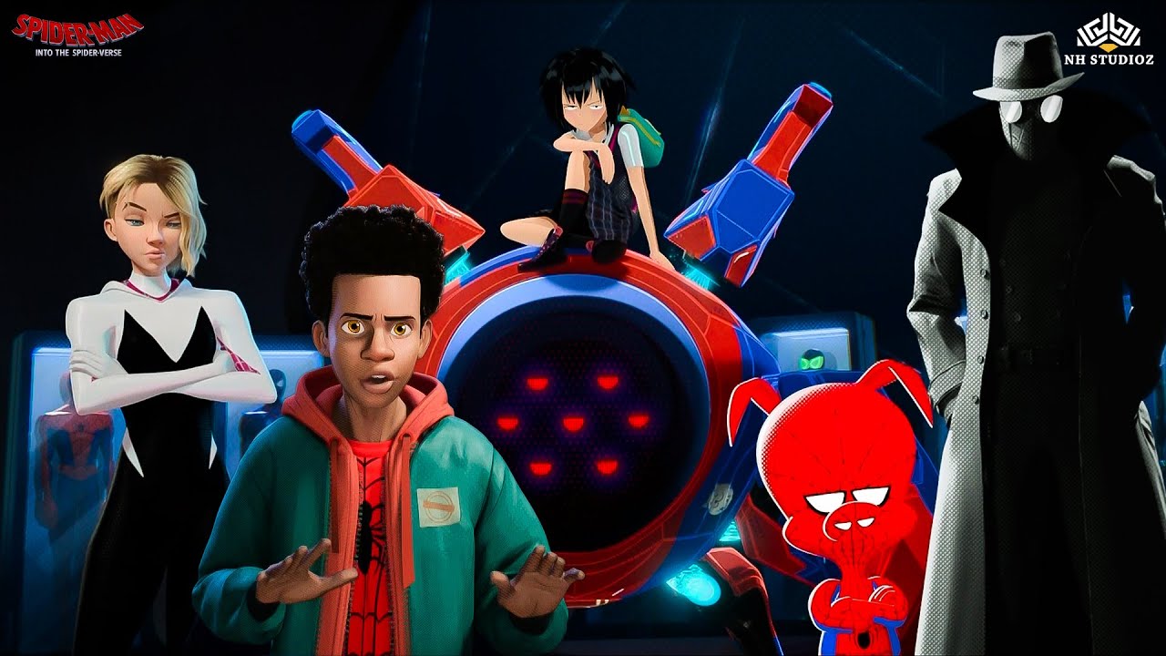 स्पाइडर हीरो का Kingpin के खिलाफ प्लान | Multiverse United | Spiderman into the Spiderverse Action