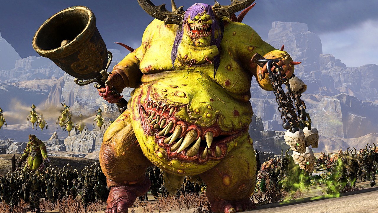 Slaanesh VS Nurgle - Warhammer Battles