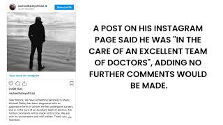 Michael Flatley has 'aggressive cancer'