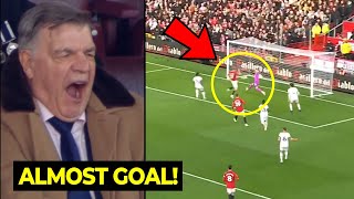 Rasmus Hojlund almost GOAL after Maguire made key pass vs Luton | Manchester United News