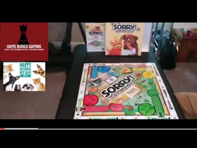 Sorry! Pets Behaving Badly Board Game, for Kids Ages 6 and Up, for 2-4  Players