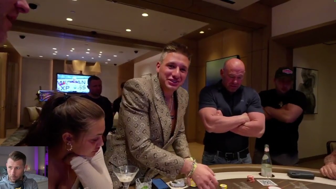 Классический Дана Уайт против Дяди Тима. Всё выходит из-под контроля в игре на высоких лимитах в ...