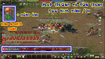 Hướng Dẫn Trick Mới Train Map Trường Ca Sơn Trang Kinh Nghiệm Lên Ầm Ầm | Võ Lâm Truyền Kỳ 2.0
