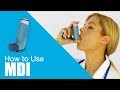 How to use Metered Dose Inhaler (MDI)