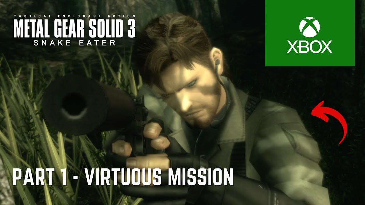 Metal Gear Solid 3 HD - Gameplay Walkthrough Part 1 - Snake Eater 