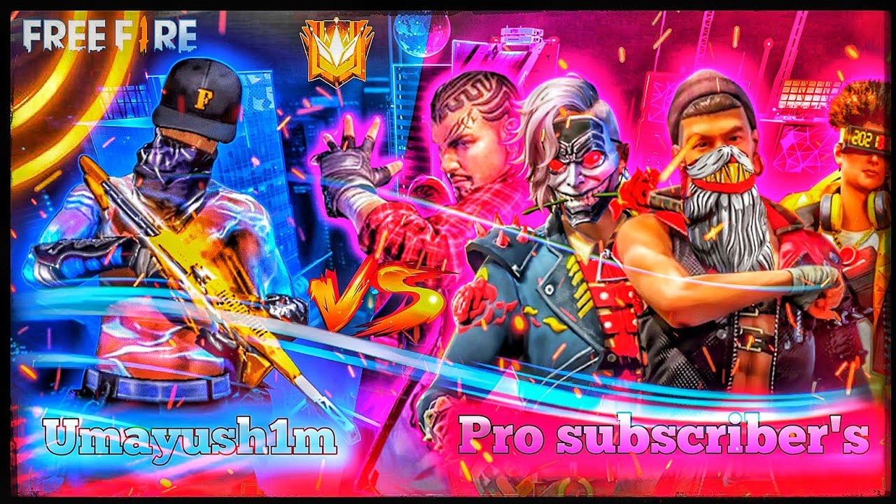 Um Ayush VS Subscribers | Unbelievable Intense Match - Garena Free Fire | #nonstopgamimg