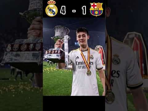 Real Madrid vs Barca | Super Copa 2024 Final higlights | Vini Jr Hattrick
