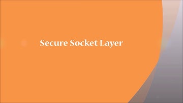 Secure Socket Layer (SSL) | Cryptography & Network Security | V.H.N.S.N.C (Autonomous)