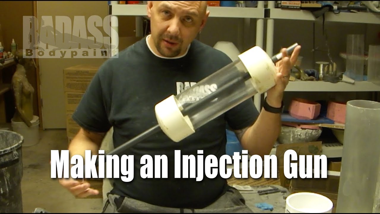 Making a Foam Latex Injection Gun YouTube