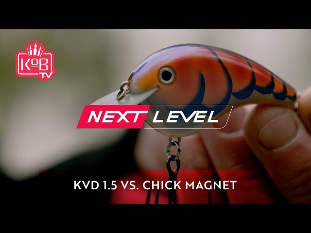 Kevin VanDam Compares the KVD 1.5 to the new Chick Magnet [NEXT LEVEL] 