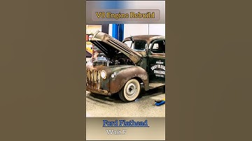 Ford Flathead V8 Engine Rebuild #Shorts #youtube #cars #automobile #restoration #viralshorts #supra