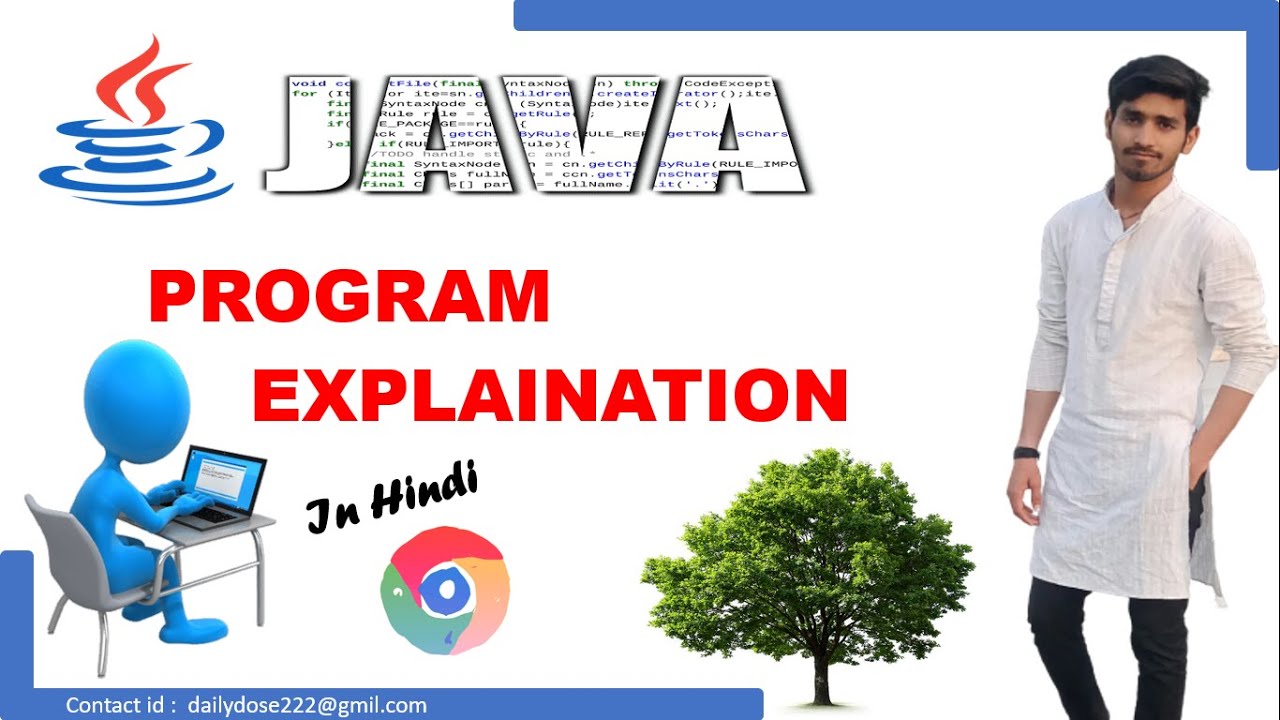 #5 Explanation of First Java "Hello World" Program in Detail || Program ...